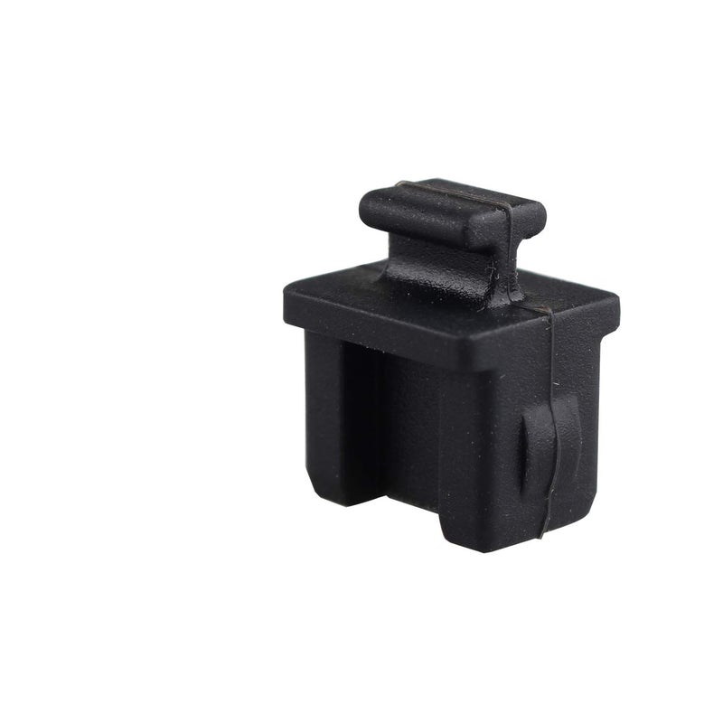 Futheda 20PCS Silicone SFP-B HUB Anti Dust Stopper Plug Cap Cover for Protect Devices Data Port Black - Image 2